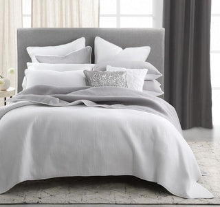 Private Collection Walsh Pewter/White Reversible  Coverlet Set