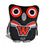 Official NRL New Zealand Warriors Owl Shaped Cushion