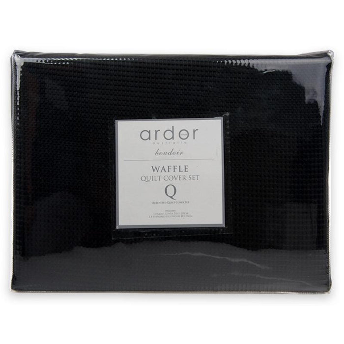 Ardor Boudoir Waffle Quilt Cover Set or Accessories