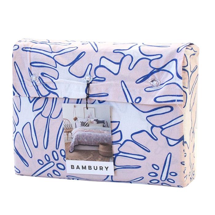 Bambury Calypso Navy Quilt Cover Set