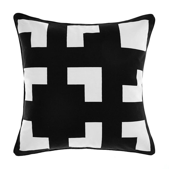 Deco City Living Meta Black Cushion (45x45cm)