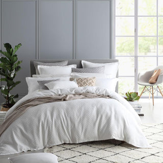 Private Collection Fitzroy White Quilt Cover Set