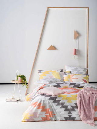 Linen House Kaya Melon Quilt Cover Set or Accessories